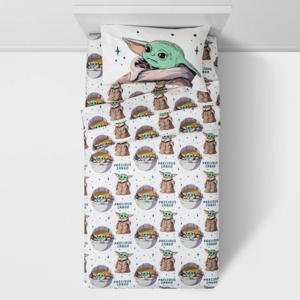 Star Wars Baby Yoda Twin Bedding Set